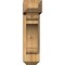 Ekena Millwork Olympic Craftsman Rough Sawn Bracket w/ Offset Brace, Western Red Cedar, 6"W x 18"D x 22"H BKT0604X18X22OLY04RWR - alternate 4